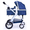 Luxus High Landscape Safe Baby Kinderwagen 3 in 1 Aluminiumlegierung Rahmen Kinderwagen Baby Kinderwagen